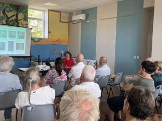 Rencontre - Conférence Verre et art contemporain par Corinne Joachim à Tréduder - Sabrina