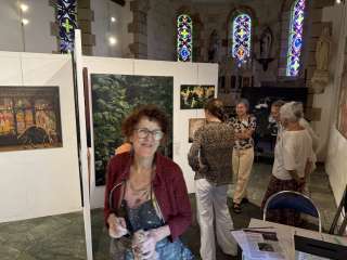 Rencontre - Atelier découverte de Naïg à la chapelle Saint-Efflam de Plestin - Laurent