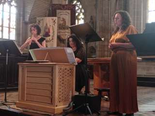 Concert Fiamma & Foco à l'église Notre-Dame-de-Bonne-Nouvelle de Plouaret - Nathalie