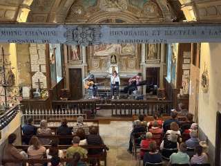 Concert Nozicaä à la chapelle Notre-Dame-de-Pitié de Saint-Carré en Lanvellec - Laurent