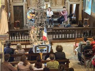 Concert Nozicaä à la chapelle Notre-Dame-de-Pitié de Saint-Carré en Lanvellec - Laurent
