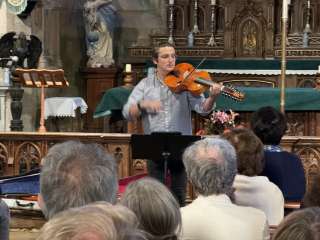 Concert La viole d'amour contée à l'église Notre-Dame-de-Trédrez à Trédrez Locquémeau - Laurent