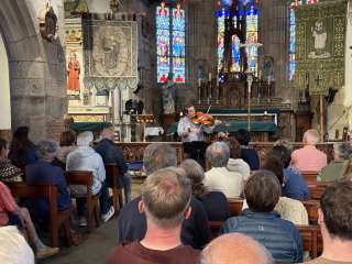 Concert La viole d'amour contée à l'église Notre-Dame-de-Trédrez à Trédrez Locquémeau - Laurent