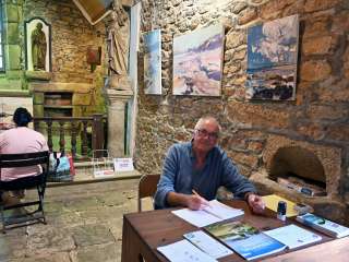 Rencontre - Atelier découverte avec Dominique Potard à la chapelle Saint-Maudez de Lanvellec - Gabriel