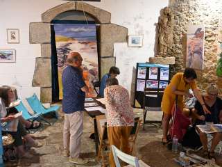 Rencontre - Atelier découverte avec Dominique Potard à la chapelle Saint-Maudez de Lanvellec - Gabriel