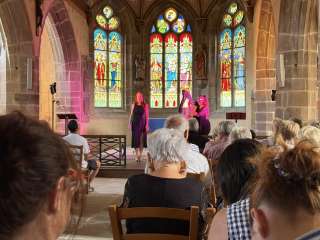 Concert duo Jaffré / Lucas à l'église Notre-Dame-de-la-Merci de Trémel - Laurent