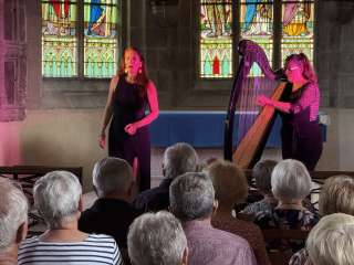 Concert duo Jaffré / Lucas à l'église Notre-Dame-de-la-Merci de Trémel - Laurent