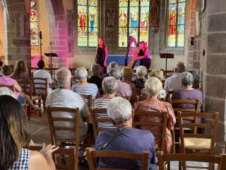 Concert duo Jaffré / Lucas à l'église Notre-Dame-de-la-Merci de Trémel - Laurent