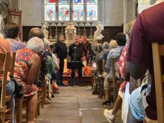 Concert de clôture Avà Corsica à l'église Saint-Jean-du-Baly de Lannion - Laurent