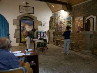 Exposition Catherine d'Hautefeuille à la chapelle de Christ en Ploumilliau - Sabrina