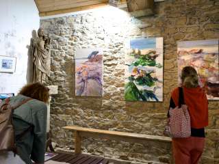 Exposition Catherine d'Hautefeuille à la chapelle de Christ en Ploumilliau - Sabrina