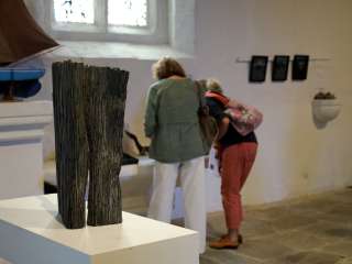 Exposition Paulina Okurowska à l'église Saint-Quémeau en Trédrez-Locquémeau - Sabrina