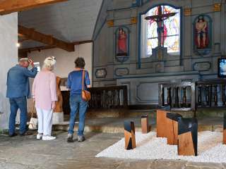 Exposition François Montliau à la chapelle Saint-Sébastien en Plestin - Gabriel
