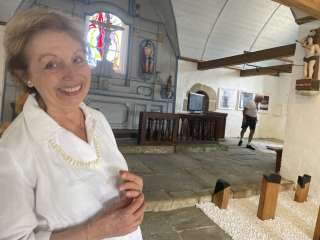Exposition François Montliau à la chapelle Saint-Sébastien en Plestin - Sabrina