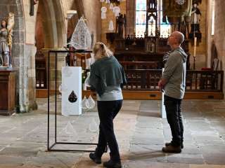 Exposition Corinne Joachim à l'église Saint-Théodore en Tréduder - Gabriel