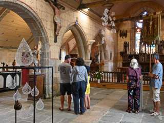 Exposition Corinne Joachim à l'église Saint-Théodore en Tréduder - Gabriel