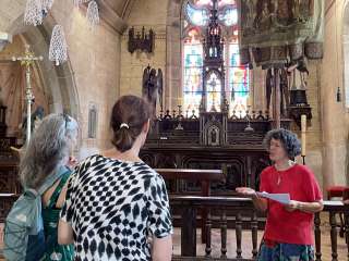 Exposition Corinne Joachim à l'église Saint-Théodore en Tréduder - Sabrina