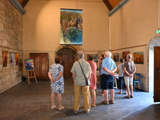 Exposition Joris Le Dain à la chapelle Sainte-Barbe en Plouaret - Gabriel