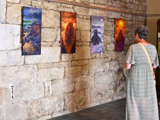 Exposition Joris Le Dain à la chapelle Sainte-Barbe en Plouaret - Gabriel